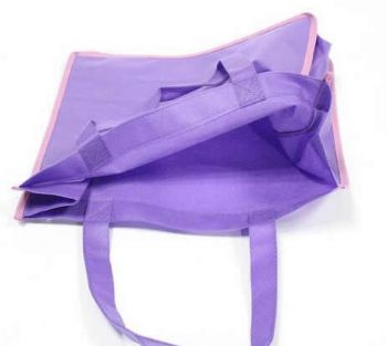 无纺布袋 紫色环保手提袋 购物袋