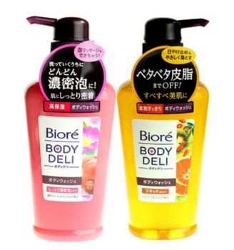 日本橙香玫瑰蜜桃沐浴露400ml
