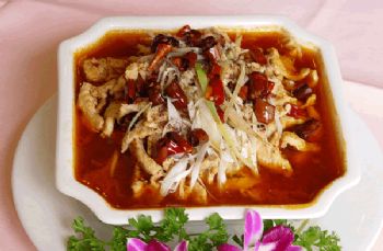 北京吃水煮肉  川菜 麻、辣、鲜、烫