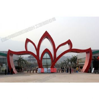 华阳雕塑 云南艺术大门 四川大学校园大门 重庆园区大门