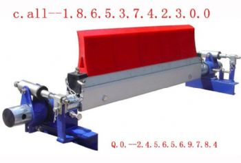 生产P-800型耐磨电动聚氨酯输送机二级清扫器