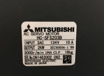 HC-sfs203B 三菱伺服电机