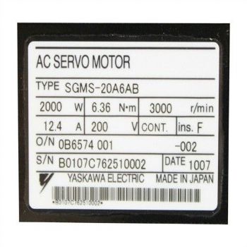 SGMS-20A6AB安川电机马达 控制器模块