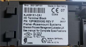 KJ4001X1-CA1 EMERSON/艾默生控制器模块