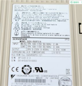 安川sgdv-r90f01a伺服电机