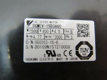 安川SGMEV-15D3A6C伺服电机 全新原装