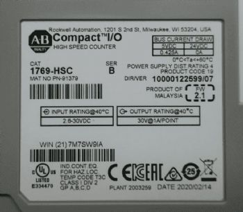 AB 1769-hsc高速计数器模块