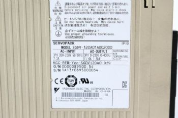 安川sgdv- 120a01a002000伺服驱动器