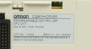 欧姆龙cqm1h-cpu51可编程控制器