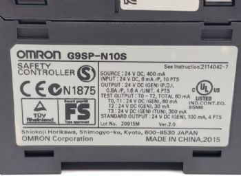 欧姆龙g9sp-n10s安全控制器