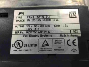 富士frn2.2c1s-2j变频器 马达电机