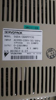 安川SGDA-08appy70伺服驱动