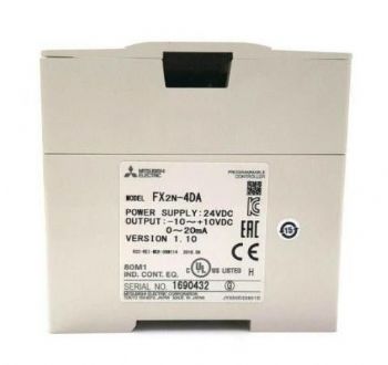 三菱FX2N-4DA可编程控制器