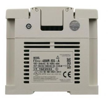 三菱PLC可编程控制器FX3U-48MR/ES-A