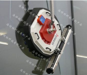 建筑平板玻璃吸附爬行机器人