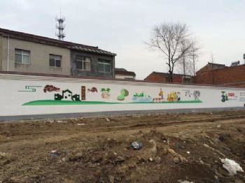 广西柳州地下车库墙体彩绘 奇瑞汽车刷墙广告联方系式