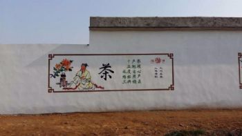 广东揭阳KTV墙画 麦当劳刷墙广告施工