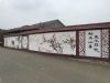 四川甘孜化工刷墙广告 游泳馆外墙彩绘