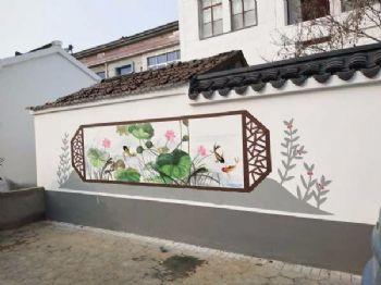 广东江门特点包厢墙体彩绘 深入场景借势营销