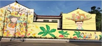 南阳户外喷绘膜广告醒目直观 墙画手绘好夺目好炫彩