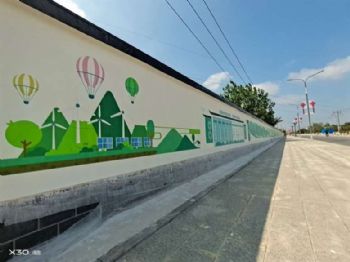 湛江户外墙体喷绘传播力广 校园文化墙绘营造新风尚
