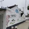 福州乡镇喷绘广告落地传达 网红墙绘街道画工精湛