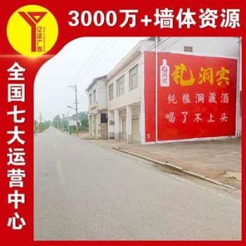 兰州壁墙广告受众率高,墙绘彩绘丰富饱满