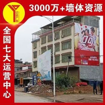天水农村刷墙广告视觉直观,彩绘墙提供设计
