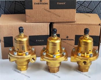 美国fisher1301f-1调压器1301f-2黄铜减压阀1301f-3压缩天然气减压阀