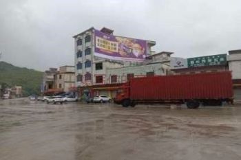 广东珠海喷绘广告挂布 博罗墙体写大字广告3d立体墙绘