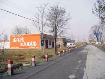 浙江衢州墙体广告,隧道美化,户外刷墙广告