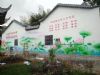 江西抚州墙上绘画 古建筑彩绘广告
