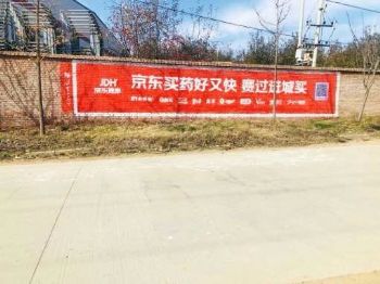 池州户外媒体广告 东鹏特饮刷墙广告