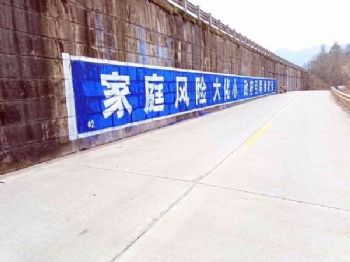 安徽马鞍山防水墙体广告 皇室刷墙广告