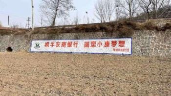 青海黄南雪碧墙体喷绘广告价格 土味刷墙与农村接地气