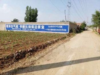 陇南商超墙体广告 春天门业刷墙广告