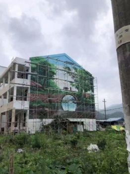 衢州环保刷墙广告 国学墙体广告