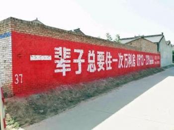 萍乡管业墙体广告 奉新县墙体涂料广告 古建彩绘