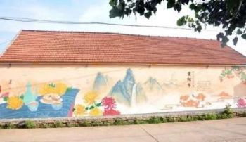 吕梁美丽乡村绘画,太原电箱彩绘,火锅店墙绘
