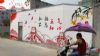 驻马店手绘壁画,漯河乡村振兴墙绘,墙绘墙画