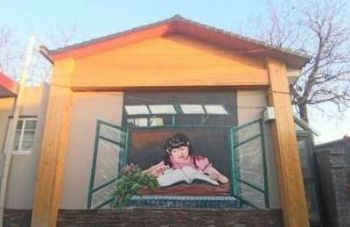 河南火锅店墙绘,洛阳彩绘墙面,3d立体地面彩绘