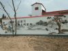 宿迁墙画手绘 新农村建设主题绘画 镇江美化烟囱