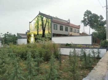 陇南墙面喷画 文明墙绘走廊施工上心 水泥库美化
