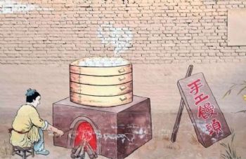 河南偃师美丽乡村墙绘自有画师,彩绘文化墙,筒仓彩绘