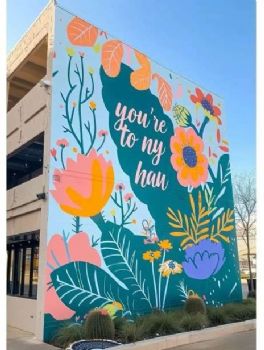 山西盂县墙绘壁画彩绘免费出图,美丽乡村墙绘水塔美化