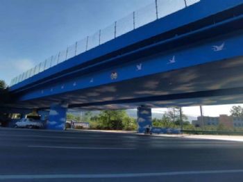 江苏响水绘画桥梁,街道社区墙绘,手绘墙画包工包料