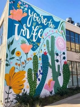 泰州室内手绘墙,宿迁彩绘文化墙,宿迁冷却塔美化施工