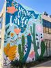 泰州室内手绘墙,宿迁彩绘文化墙,宿迁冷却塔美化施工