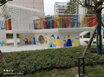 常州新农村农耕彩绘,南京浮雕墙画,南通水塔美化工程