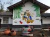 清远喷绘广告挂布旅游景区墙绘水泥厂美化 朗朗上口